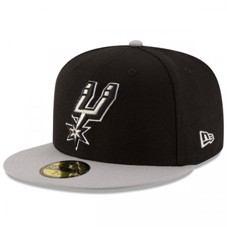 San Antonio Spurs - New Era Official Team Color 2Tone 59FIFTY NBA čiapka - Veľkosť: 7 1/2