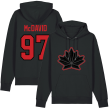 Kanada Hockey Connor McDavid Black Sweatshirt