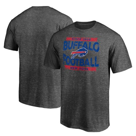 Buffalo Bills - Heroic Play Gray NFL T-shirt