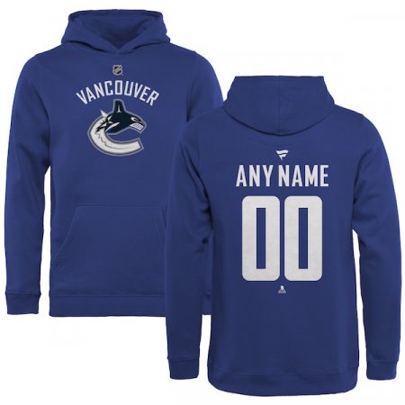 Vancouver Canucks kinder - Team Authentic NHL Hoodie/Name und Nummer
