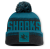 San Jose Sharks - Thrive Cuffed NHL Zimní čepice