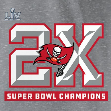 Tampa Bay Buccaneers - Super Bowl LV Champions Space Dye NFL T-Shirt