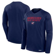 Columbus Blue Jackets - Authentic Pro Rink Tech NHL Long Sleeve T-Shirt