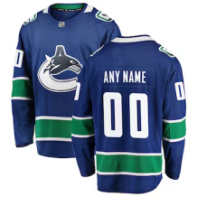 Vancouver Canucks - Premier Breakaway NHL Dres/Vlastní jméno a číslo