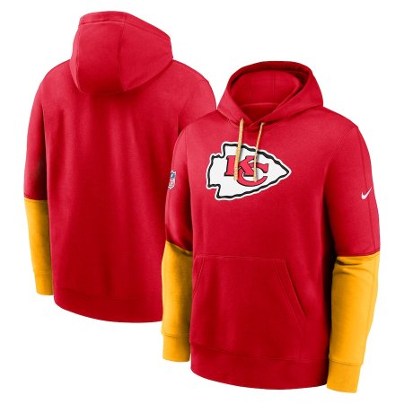 Kansas City Chiefs - 2024 Sideline Club Pullover Red NFL Sweatshirt