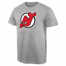 New Jersey Devils - Primary Logo Gray NHL Koszułka