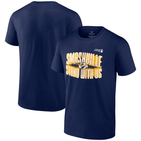 Nashville Predators - 2024 Stanley Cup Playoffs Slogan NHL T-shirt