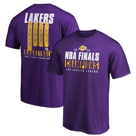 Los Angeles Lakers - 2020 Finals Champions Roster NBA T-Shirt