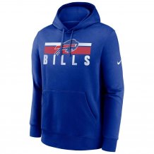 Buffalo Bills - Team Stripes NFL Mikina s kapucňou