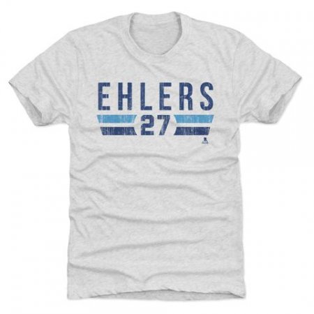 Winnipeg Jets - Nikolaj Ehlers Font NHL T-Shirt