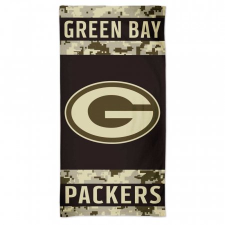 Green Bay Packers - Camo Spectra NFL Beach Towel