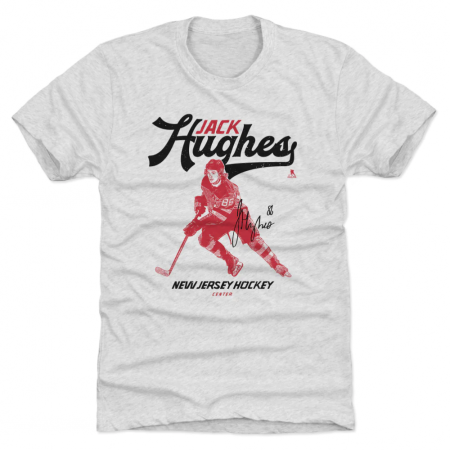 New Jersey Devils - Jack Hughes Vintage NHL T-Shirt
