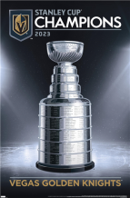 Vegas Golden Knights - 2023 Stanley Cup Champions NHL Plagát