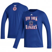 New York Rangers - Reverse Retro 2.0 Playmaker NHL Long Sleeve Shirt