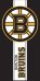 Boston Bruins - Belt Stripe NHL Osuška - 2. AKOSŤ