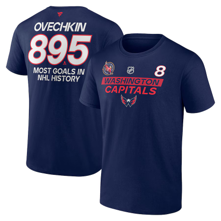 Washington Capitals - Alexander Ovechkin 895 Goals NHL Tričko