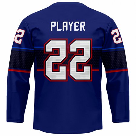 USA - 2022 Hockey Replica Fan Trikot/Name und Nummer
