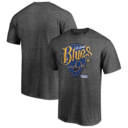 St. Louis Blues - 2021 Stanely Cup Playoffs Heads Up NHL T-Shirt