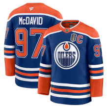 Edmonton Oilers - Connor McDavid 2025 Final Home Premium NHL Jersey