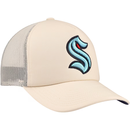 Seattle Kraken - Foam Front Cream NHL Cap