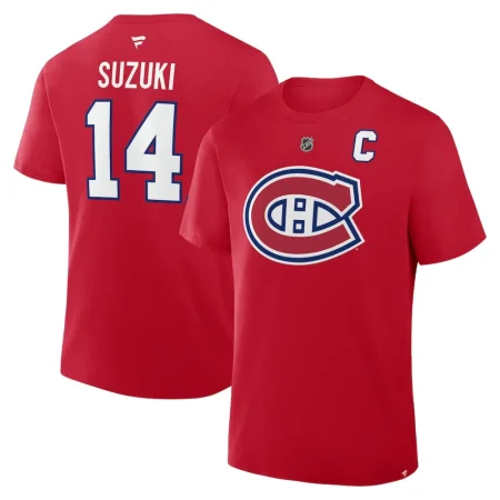 Montreal Canadiens - Nick Suzuki Stack NHL Tričko