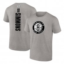 Brooklyn Nets - Ben Simmons Playmaker Gray NBA T-shirt