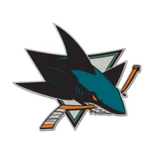 San Jose Sharks - Team Logo Enamel NHL Odznak