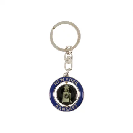 New York Rangers - Stanley Cup Spinner NHL Keychain
