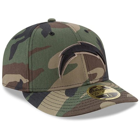 Los Angeles Chargers - Woodland Camo 59FIFTY NFL Hat