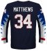 USA - Auston Matthews 2018 MS v Hokeji Replica Fan Dres