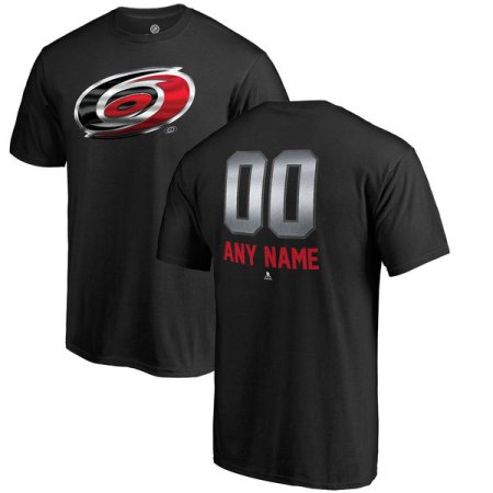 Carolina Hurricanes - Midnight Mascot NHL T-Shirt with Name and Number