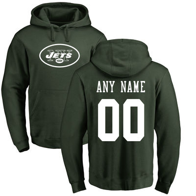 New York Jets - Pro Line Name & Number Personalized NFL Hoodie