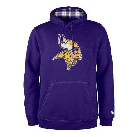 Minnesota Vikings - Plaid 3rd Down NFL Bluza s kapturem