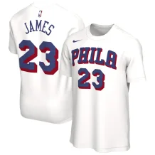 Philadelphia 76ers - LeBron James White NBA Tričko