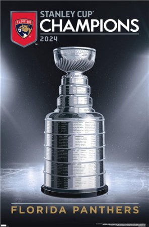 Florida Panthers - 2024 Stanley Cup Champions Team NHL Plakat
