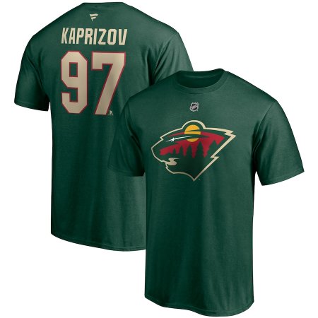 Minnesota Wild - Kirill Kaprizov Stack NHL Koszulka