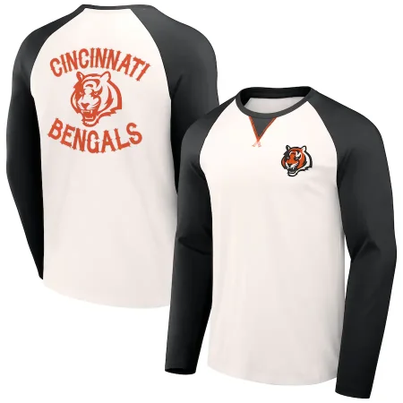 Cincinnati Bengals - DR Raglan NFL Tričko s dlouhým rukávem