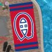 Montreal Canadiens - Team Logo NHL Beach Towel - MINOR DAMAGE