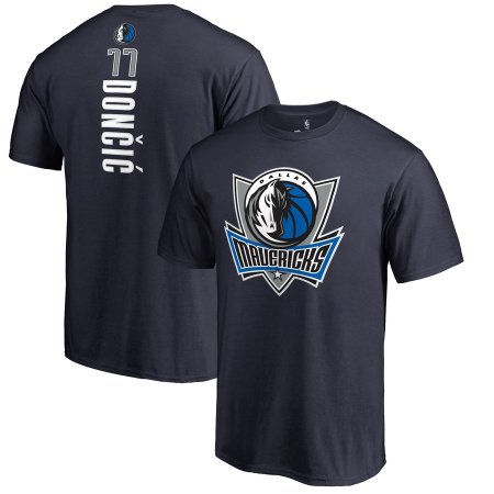 Dallas Mavericks - Luka Doncic Backer Navy NBA T-shirt