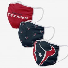 Houston Texans - Sport Team 3-pack NFL face mask