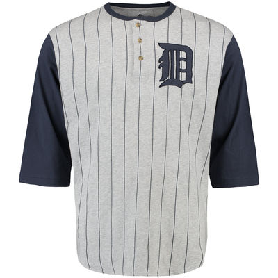 Detroit Tigers - Red Jacket Double Play MLB Three-Quarter Sleeve T-Shirt