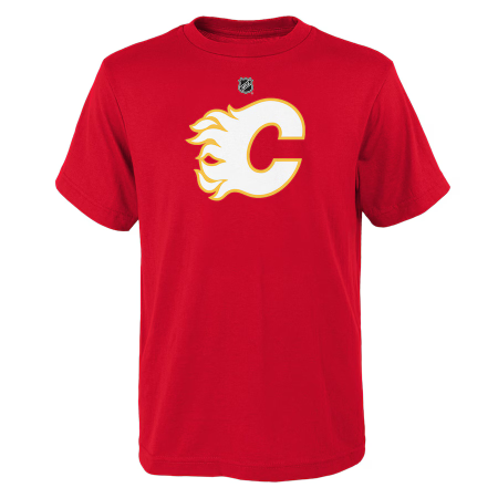 Calgary Flames Dětské - Primary Logo Red NHL Tričko