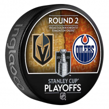 Vegas Golden Knights vs. Edmonton Oilers 2023 Stanley Cup Playoffs NHL Puck