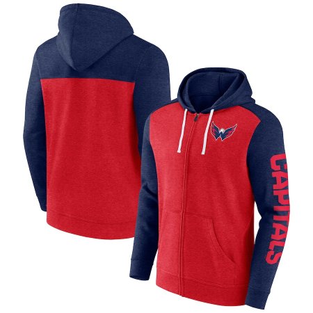 Washington Capitals - Down and Distance Full-Zip NHL Mikina s kapucí