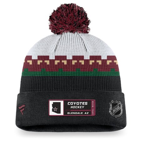 Arizona Coyotes - Authentic Pro Draft NHL Knit Hat