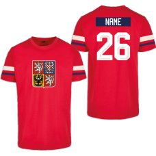 Czechia - 2026 Hockey T-shirt/Customized - Red