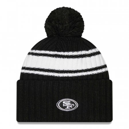 San Francisco 49ers - 2022 Sideline Black NFL Zimná čiapka