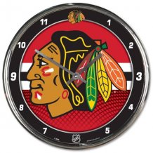 Chicago Blackhawks - Chrome NHL Clock