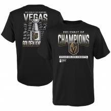 Vegas Golden Knights Youth - 2023 Stanley Cup Champs Signatures NHL T-Shirt