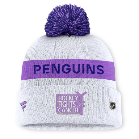 Pittsburgh Penguins - 2024 Hockey Fight Cancer NHL Zimná čiapka